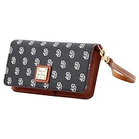 Pochette pour téléphone portable Fey de Dooney & Bourke pour femme des San Diego Padres