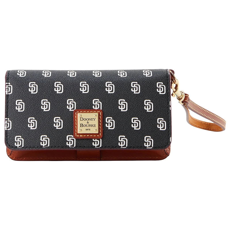 Pochette pour téléphone portable Fey de Dooney & Bourke pour femme des San Diego Padres