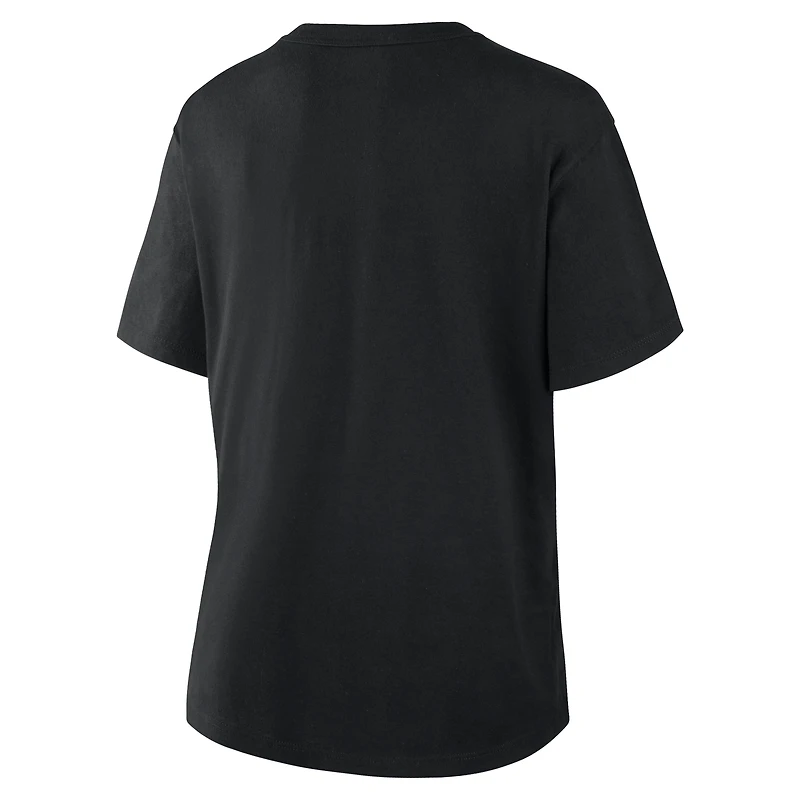 T-shirt Fanatics noir pour femme San Diego Padres Home Run Legacy