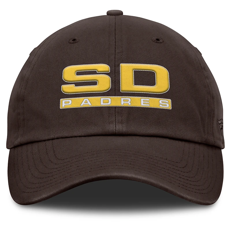 Women's Fanatics Brown San Diego Padres Fly Out Adjustable Hat