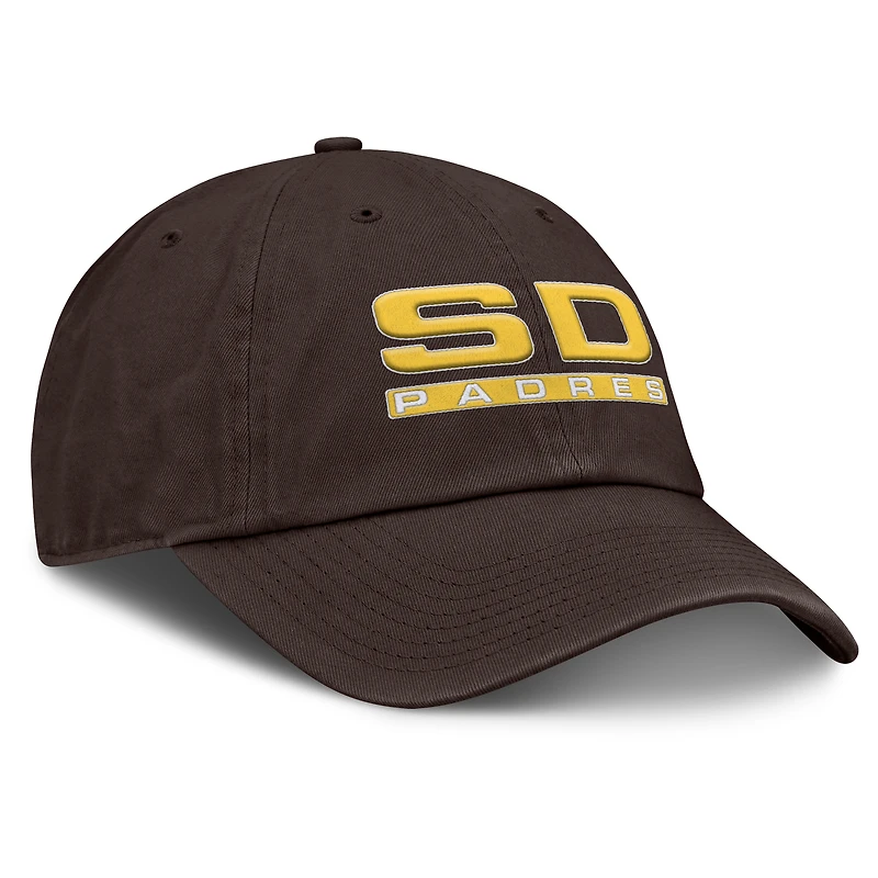 Women's Fanatics Brown San Diego Padres Fly Out Adjustable Hat