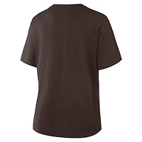 Women's Fanatics Brown San Diego Padres Lockup Legacy T-Shirt