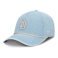Casquette ajustable à corde Fanatics Denim San Diego Padres pour femmes