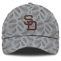 Women's Fanatics  Gray San Diego Padres Cooperstown Collection Shift Adjustable Hat