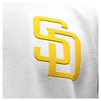 T-shirt à manches longues Fanatics blanc San Diego Padres Baseball Stitch Spirit Jersey pour femmes