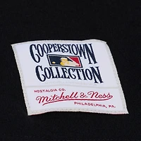 T-shirt court noir pour femme Mitchell & Ness des Padres de San Diego, collection Cooperstown Phantom
