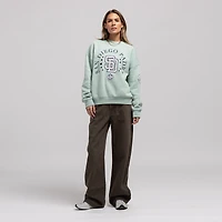 Sweat-shirt Mitchell & Ness vert San Diego Padres Yacht Rock pour femme