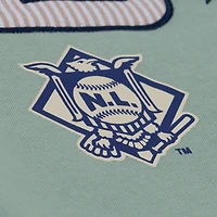 Sweat-shirt Mitchell & Ness vert San Diego Padres Yacht Rock pour femme