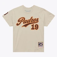 T-shirt rétro Mitchell & Ness Tony Gwynn Natural San Diego Padres Cooperstown pour femmes