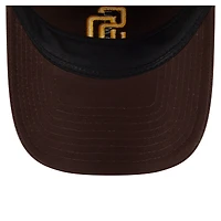 Women's New Era  Brown San Diego Padres Ornament 9TWENTY Adjustable Hat