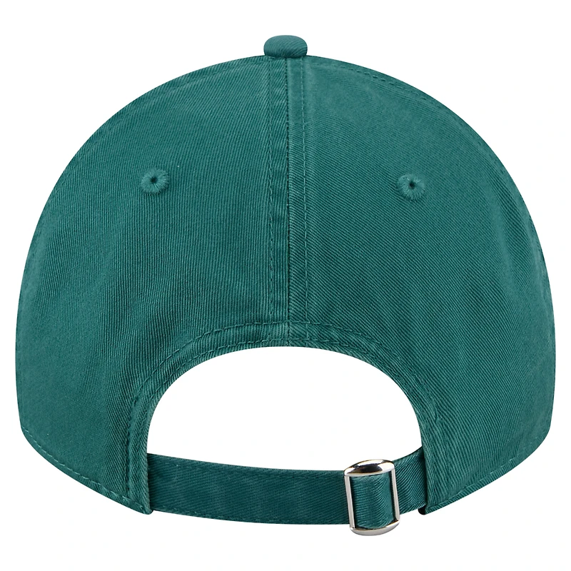 Women's New Era  Dark Green San Diego Padres Floral Stitch 9TWENTY Adjustable Hat