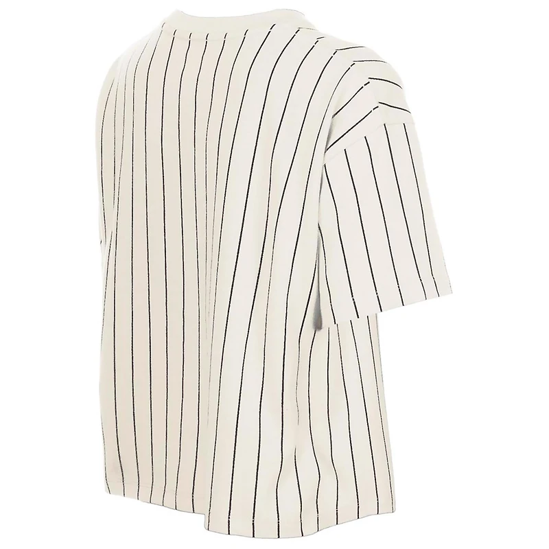 T-shirt à rayures blanches New Era San Diego Padres 2026 City Connect pour femmes