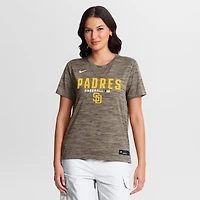Women's Nike Brown San Diego Padres Authentic Collection Velocity Dri-FIT T-Shirt