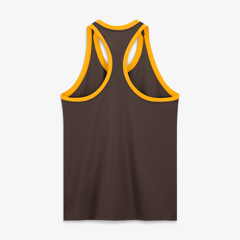 Débardeur Nike marron San Diego Padres Tri-Blend Dri-FIT pour femme