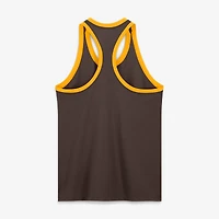 Débardeur Nike marron San Diego Padres Tri-Blend Dri-FIT pour femme