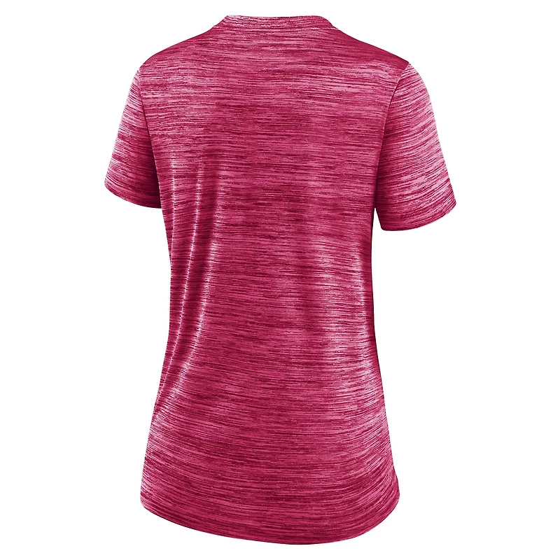 T-shirt Nike rose authentique City Connect Velocity Dri-FIT pour femme, collection San Diego Padres