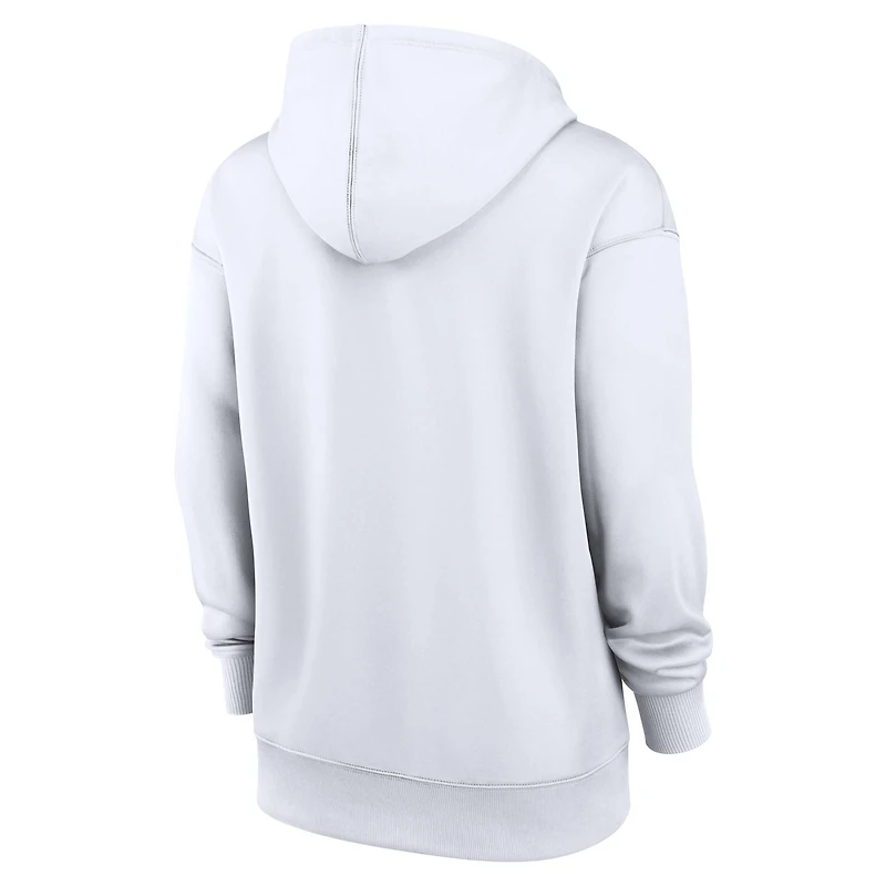 Women's Nike White San Diego Padres City Connect Authentic Collection Therma-FIT Hoodie