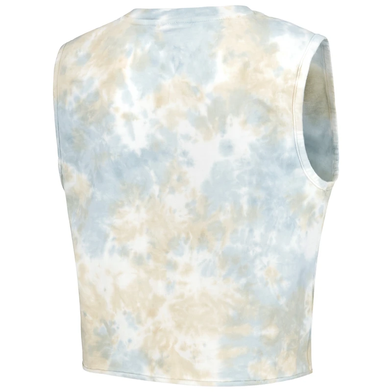 Women's The Wild Collective White San Diego Padres Washed Muscle Tank Top