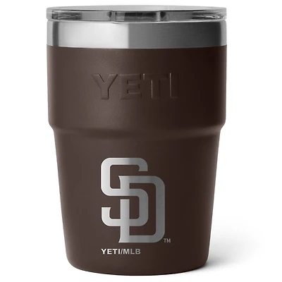 YETI San Diego Padres 16oz. Rambler Stackable Cup with Magslider Lid