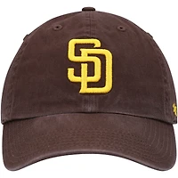 Youth '47 Brown San Diego Padres Team Logo Clean Up Adjustable Hat