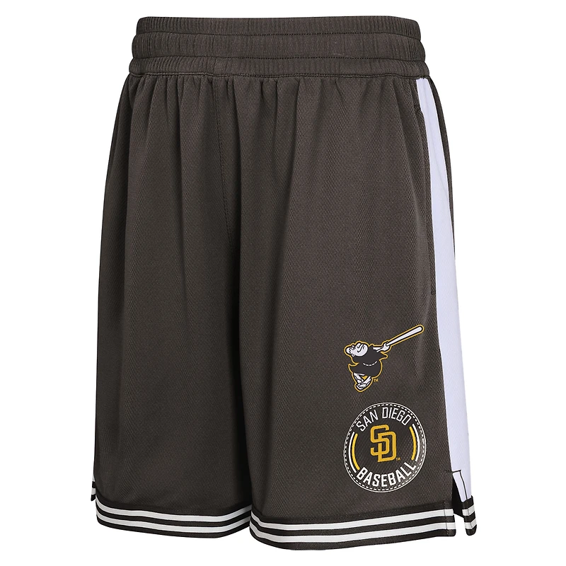 Youth  Brown San Diego Padres Infielder Shorts