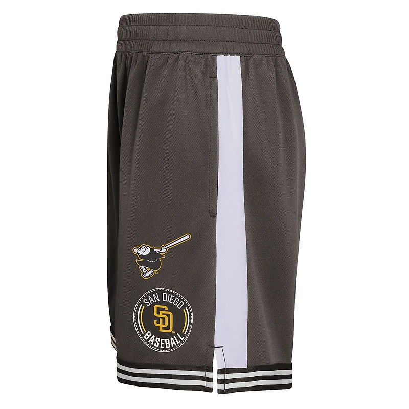 Youth  Brown San Diego Padres Infielder Shorts