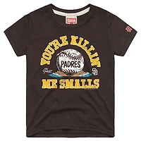 T-shirt marron hommage aux Padres de San Diego x The Sandlot pour jeunes