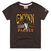 T-shirt à motif graphique Tony Gwynn Brown, collection Cooperstown des Padres de San Diego, pour jeunes.