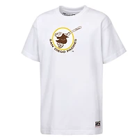 Youth Mitchell & Ness  White San Diego Padres Cooperstown Concession T-Shirt