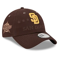 Casquette New Era marron pour jeunes, San Diego Padres, match des étoiles de la MLB 2026, modèle classique et ajustable
