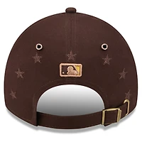 Casquette New Era marron pour jeunes, San Diego Padres, match des étoiles de la MLB 2026, modèle classique et ajustable