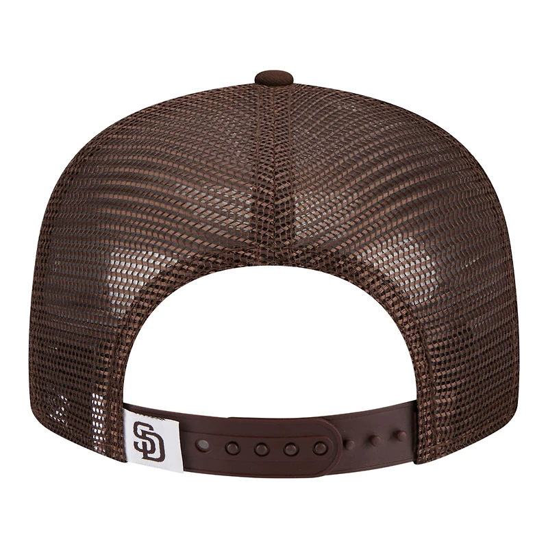 Casquette trucker New Era marron San Diego Padres 9FIFTY pour jeunes