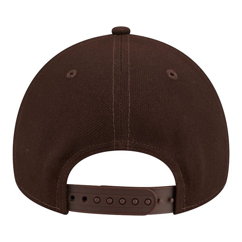 Youth New Era Brown San Diego Padres 9FORTY A-Frame Adjustable Hat