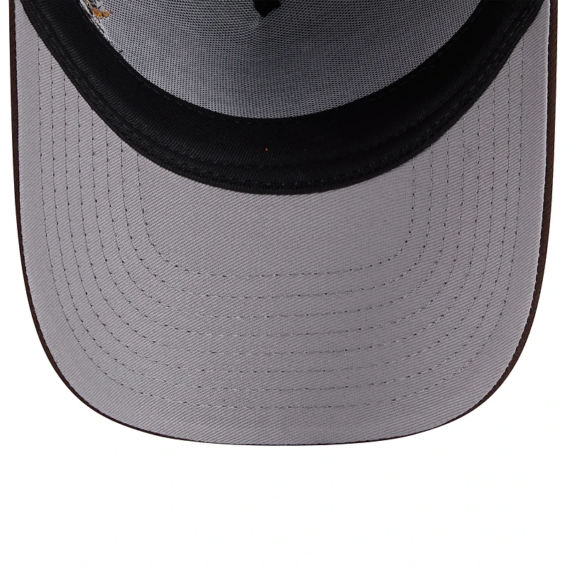 Youth New Era Brown San Diego Padres Looney Tunes A-Frame 9FORTY Adjustable Hat
