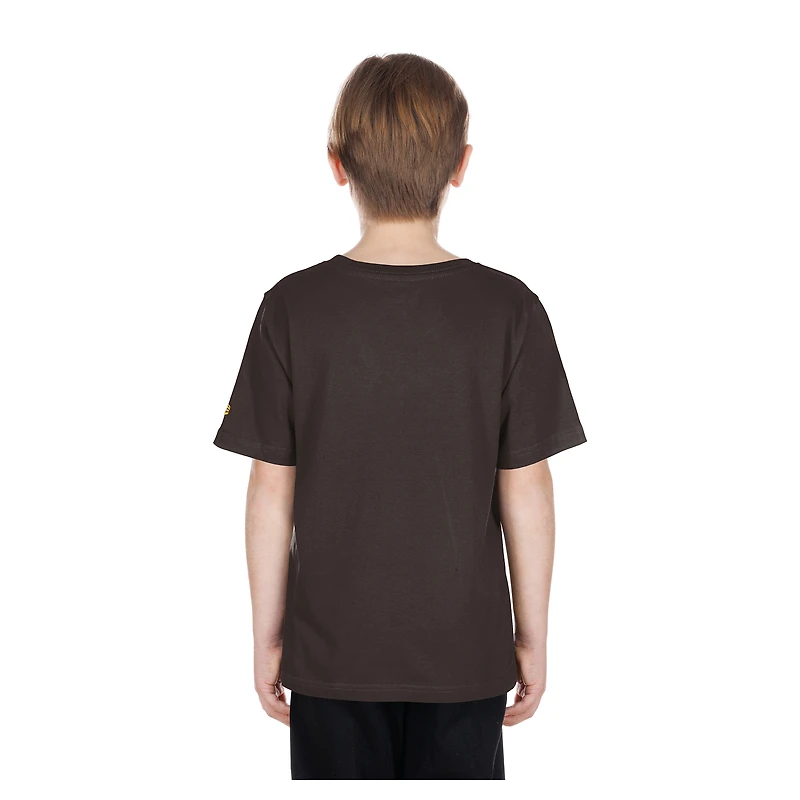 T-shirt New Era marron pour jeunes, San Diego Padres, Looney Tunes