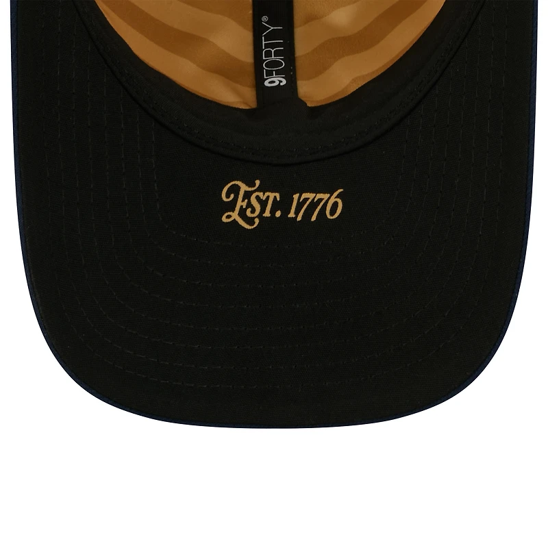 Youth New Era Cream/Red San Diego Padres USA 250 9FORTY M-Crown Adjustable Hat