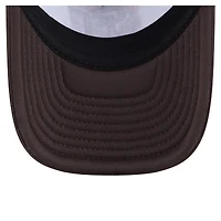Youth New Era White/Brown San Diego Padres Food A-Frame 9FORTY Trucker Adjustable Hat