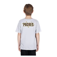 Youth New Era  White San Diego Padres Stars & Cap T-Shirt