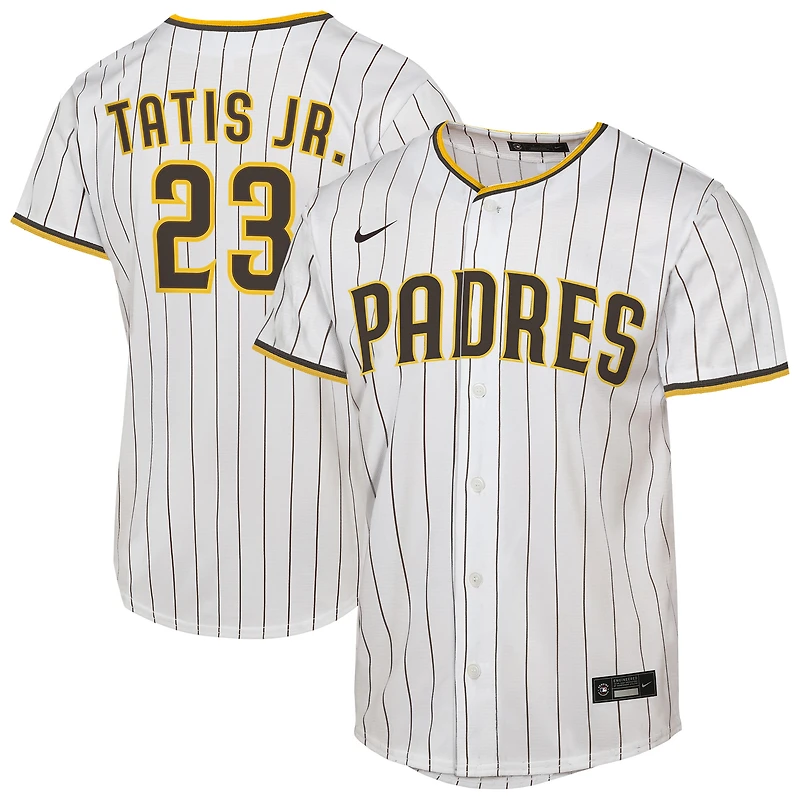 Maillot de joueur Nike Fernando Tatis Jr. blanc San Diego Padres Home Replica 2.0 pour jeune