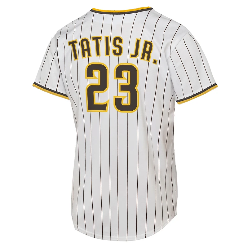 Maillot de joueur Nike Fernando Tatis Jr. blanc San Diego Padres Home Replica 2.0 pour jeune