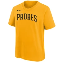 T-shirt avec nom et numéro de joueur Nike Jackson Merrill Gold des San Diego Padres