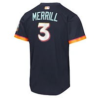 Youth Nike Jackson Merrill Obsidian San Diego Padres 2026 City Connect Stadium Jersey
