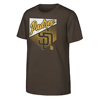 T-shirt Outerstuff marron pour jeunes, modèle Prime Plate des Padres de San Diego