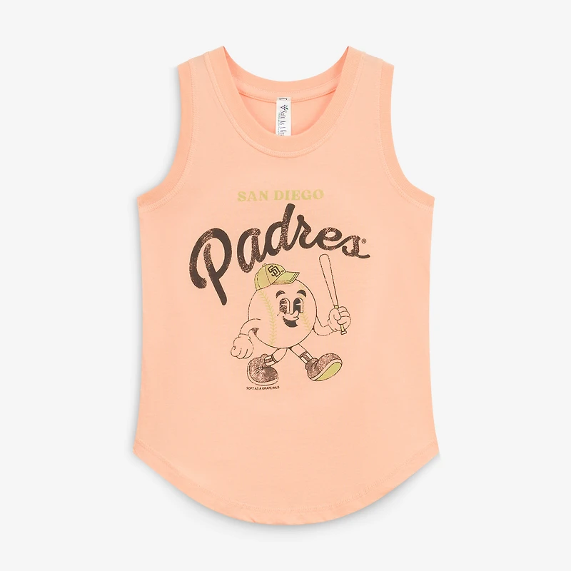 Débardeur enfant doux comme un raisin, orange San Diego Padres, pour les jours de match
