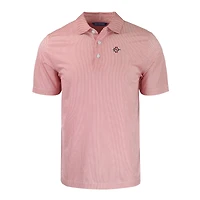 Men's Cutter & Buck Red/White San Diego State Aztecs Pike Eco Symmetry Print Stretch Recycled Polo