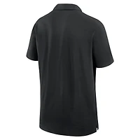 Men's Nike Black San Diego State Aztecs 2024 Sideline Coaches Performance Polo