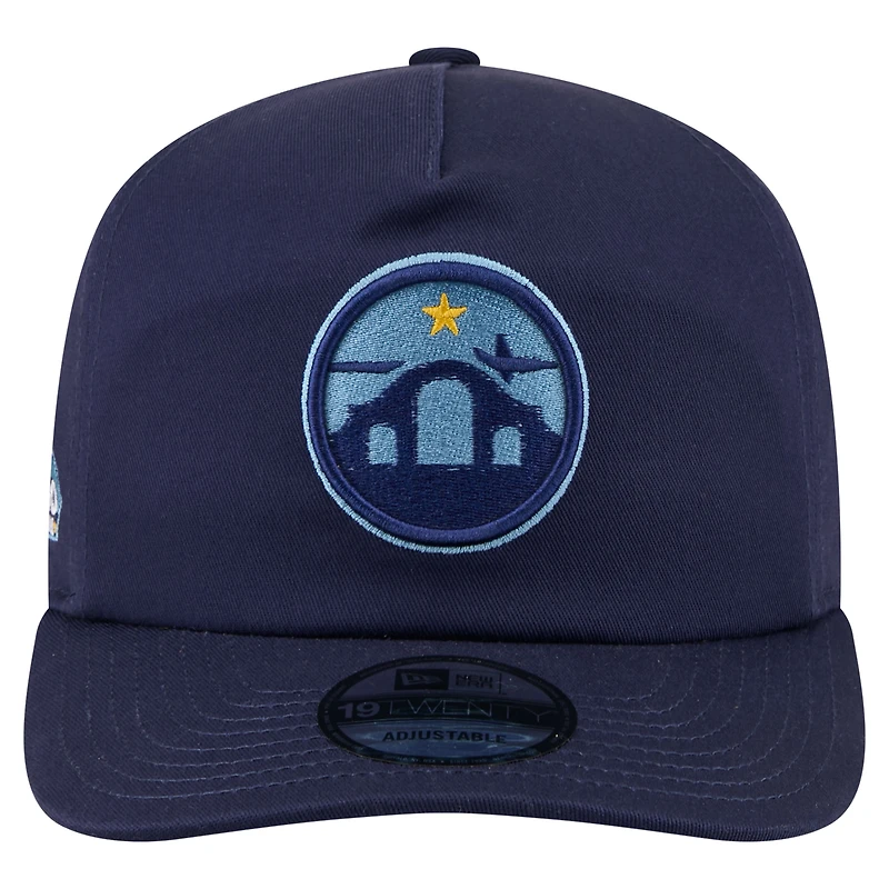 Men's New Era Navy NASCAR Race The Base 19TWENTY Adjustable Hat