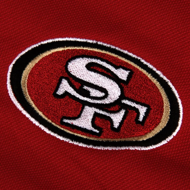 Polo piqué Xtra-Lite des 49ers de San Francisco d'Antigua - Écarlate