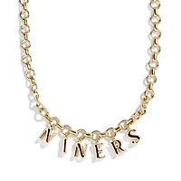 Collier à breloques BaubleBar avec logo des 49ers de San Francisco