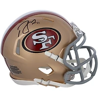 Brandon Aiyuk San Francisco 49ers Autographed Speed Mini Helmet